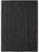 Tapis d'extérieur, couleur unie, pour salon, balcon ou terrasse, noir, 120x160 cm, rectangulaire