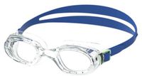 Speedo Junior Futura Hydrospex Zwembril Kind - Recreatieve Duikbril Kinderen - Anti condens & UV-bescherming - Comfortabele Pasvorm - Clear/Blauw