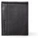 B Cavalli Portefeuille homme cuir véritable noir Compact et casual Black B UNICA 12,5x10x2 cm