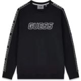 GUESS Sportsweatshirt zwart / wit