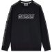 GUESS Sportsweatshirt zwart / wit