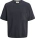 JACK & JONES JPRBLULEON KNIT CREW NECK SS Heren Gebreide Truien S Katoen Blauw Nacht