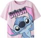 NAME IT Meisjes T-shirt NKFMORISSINA STITCH SS NREG TOP WDI - Maat 116 - Katoen/Elastaan - Pirouette