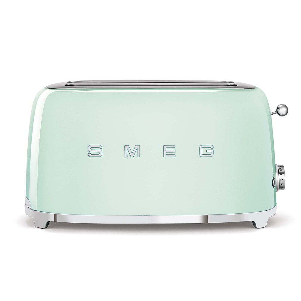 Smeg TSF02PGEU - Broodrooster - Groen - 4 sneetjes - 1500W