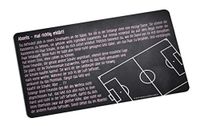 infinite GEDA LABELS infinite by GEDA LABELS (INFKH) 12146 Voetbal voor vrouwen, broodplank, ontbijtplank, plank, melamine, zwart