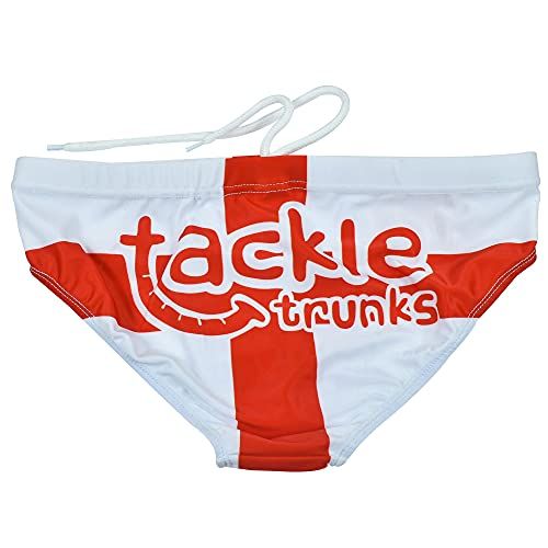 Optimum Heren Sport Trunks - Rood (Engeland) - Maat 26