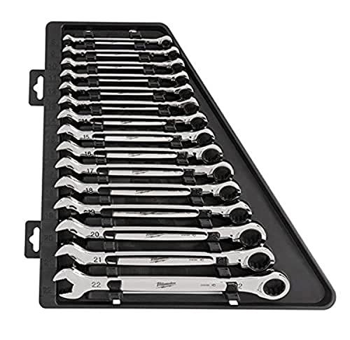 Milwaukee MLW48-22-9516 Ratcheting Combinatiesleutel Set Metrisch