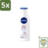 Nivea Repair & Care Body Lotion - 5 x 400 ml