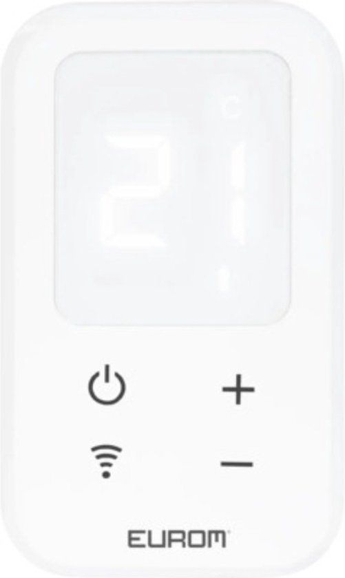 Eurom Alutherm Wifi Externe Thermostaat - Plug-in - Wit