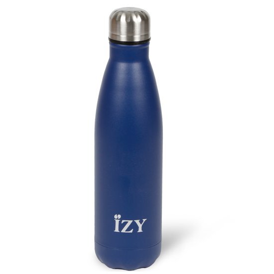 IZY Bottles IZY - drinkfles / thermosfles - 500 ml - Donker Blauw Sandstone