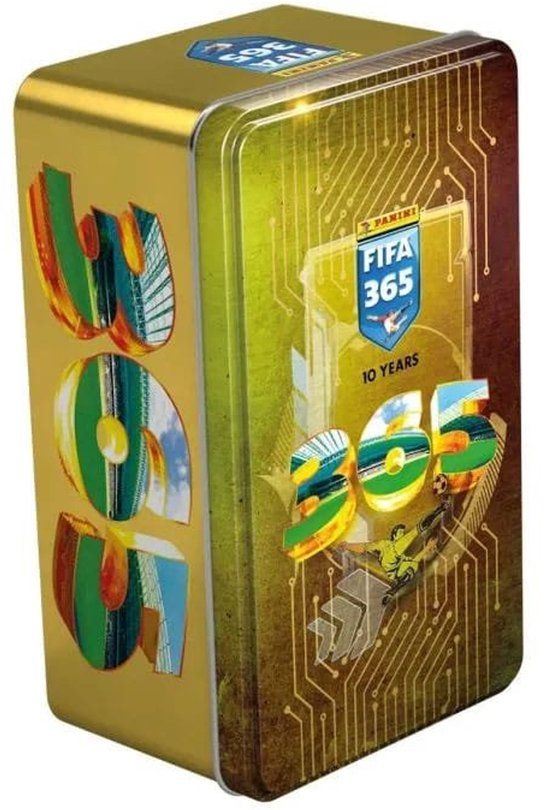 Top1Toys Panini FIFA 365 Adrenalyn XL 2026 Classic Tin – Trading Cards Set met 6 Packs – Assorti Kleuren