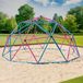 VESKA Klimstructuur DomeClimber 360x360x180cm, kinder klimkoepel, geodome 12FT - blauw/roze