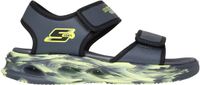 Skechers S Lights-Sola Glow Zandal-Fus - Jongens Sandalen - Grijs