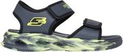 Skechers S Lights-Sola Glow Zandal-Fus - Jongens Sandalen - Grijs