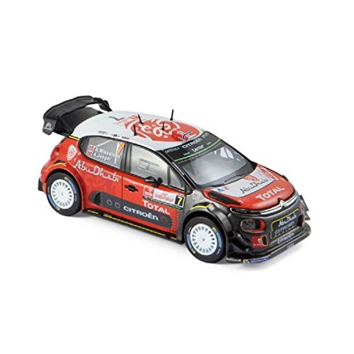 Norev 1:43 2017 Citroen C3 WRC #7 - Mikkelsen/Jaeger - Polen 2017 - NV155363