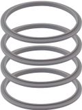 Merkloos Blenderpakking - Set van 4 - Siliconen - 8,4 cm