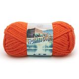 Lion Brand Yarn Hometown Wol voor breien en haken, oranje (Orange Syracuse)