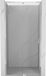 Mexen Exo porte de douche battante 105 cm, transparent, chrome