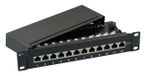 EFB Elektronik 37736.12 Patch Panel 1U Cat6 12 Ports Grey