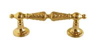 Imex El Zorro B-76022 handvat, gegraveerd (messing, glanzend, 160 mm)