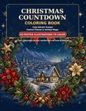 The Christmas Village Countdown Coloring Book