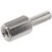 econ connect D3X06A5MH Boulons d'espacement (l) 14 mm M3 M3 Laiton (nickelé) 1 pièce