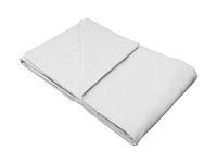 Zer0bed, Hoeslaken voor tweepersoonsbed, effen, 100% katoen, maxi-hoek 30 cm, ivoor, 180 x 200 cm