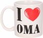 Bellatio Decorations I Love Oma Beker / Mok 300 ml