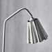 House Doctor Abat-jour Flola, argent, hauteur 16 cm, métal