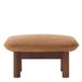 Audo Copenhagen Repose-pieds Brasilia Dunes camel 21004 marron-noyer