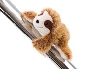 MagNICI Slobby Luiaard pluche dier, 12 cm, bruin