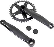 Vinty AB 36T Vinty ST 1/8" kettingblad - 152 mm crankarm - zwart