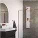 Brauer Copper Edition Thermostatisch Douchepaneel Calacatta Gold - 20 cm - 2-weg - Koper Geborsteld PVD
