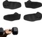 Halter 4-pack gewichthefgrepen - antislip fitnessgrepen - unisexe - universele gewichthefuitrusting