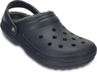 Crocs - Classic Lined Clog - Instap Sandaal - 46 - 47 - Blauw