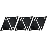 LP Latin Percussion Conga Hardware plastic pad voor zijplaat Galaxy (3-gaats), 1U=6 stuks - LP630