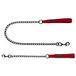 Cadena Metálica Gun 3 mm x 100 cm Rojo