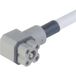 Hirschmann G 4 KW 1 F 2M 931 805-602-1 Gris Nombre de pôles:4 Contenu: 1 pièce(s)