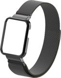 Strap-it Lite Milanese band - zwart - Geschikt voor Xiaomi Mi Watch Lite