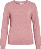 Viril VILA Dun Gebreid Basis Stretch Bovenstuk Lange Mouw Ronde Hals Trui VIRIL