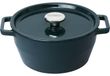 Pyrex Cocotte Ronde Slow Cooker, 24 cm, Pan, Donkerblauw