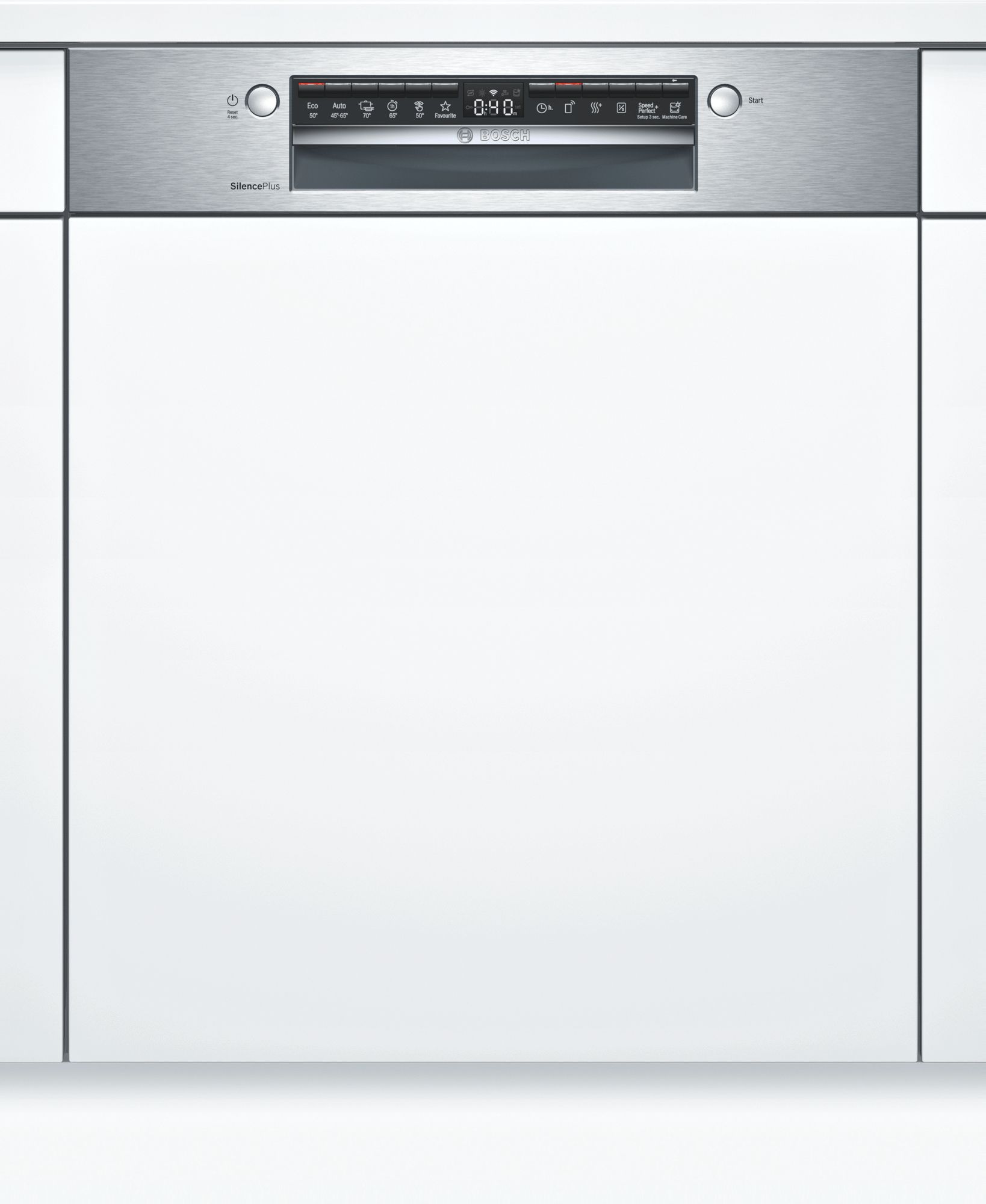Bosch Serie 4 SMI4HAS48E Vaatwasser - Semi-ingebouwd - 13 couverts - D