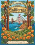 California Coloring Book for Adults and Teens