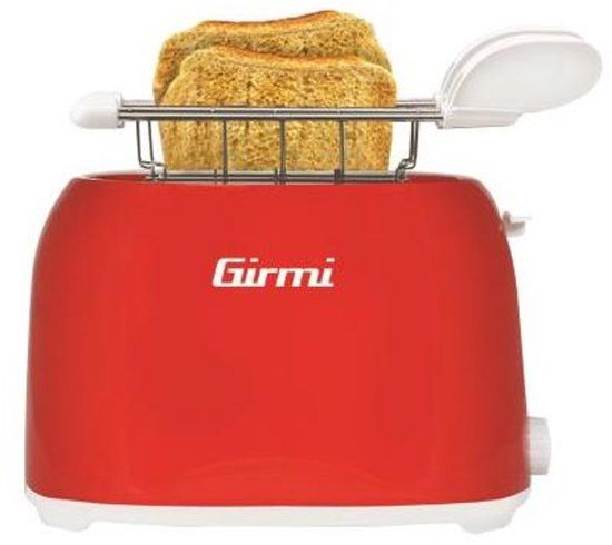 Girmi TP10 2-slice toaster 750W Red