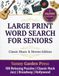 Large Print Word Search for Seniors: 100 Nostalgic Entertainment Puzzles