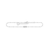 Thomas Sabo Dames Armband 925 sterling zilver Zirkonia One Size
