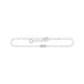 Thomas Sabo Dames Armband 925 sterling zilver Zirkonia One Size