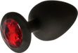 Candy Lust Diamant Anaalplug - Buttplug - Silicone - Small - Zwart