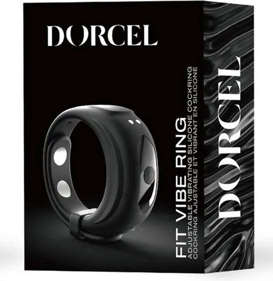 Dorcel Fit Vibe Ring Vibrerende Cockring Zwart