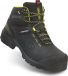 Heckel MACCROSSROAD 3.0 S3 HIGH 6731343 Hoge veiligheidsschoenen S3 Schoenmaat (EU): 43 Zwart, Geel 1 paar